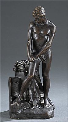 Standing nude Man