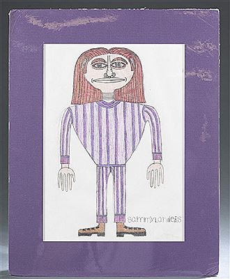 "Figure Wearing Stripes."