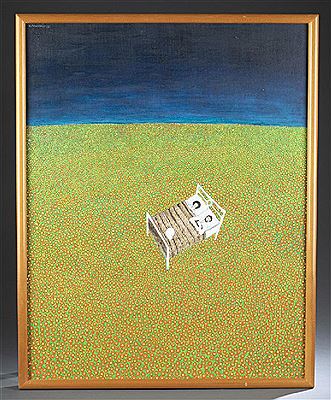 "Bed in a Meadow." 1978.