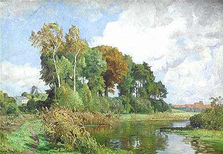 Landschaft bei Schwaan.