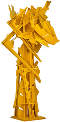 Six-foot sculpture, "Evanesce," Rochester, NY, 2010 by Albert Paley - Auction record, sale price, and art valuation. Compare with similar artists and explore comparable artworks.