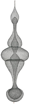 Long untitled hanging sculpture (0315-03) by D'lisa Creager - Auction record, sale price, and art valuation. Compare with similar artists and explore comparable artworks.