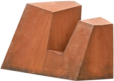 Large outdoor sculpture, "The Hideout," New Jersey, 2016