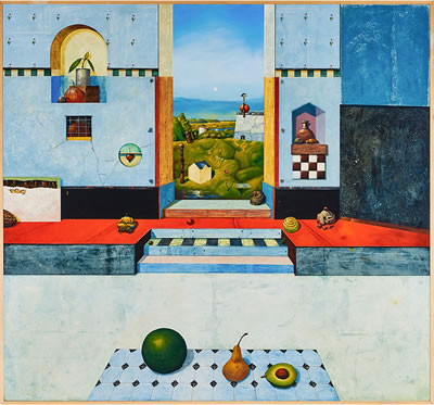 Sample artwork by Robert Rasely (1950 - 2005), known for painting - View similar artists and auction records