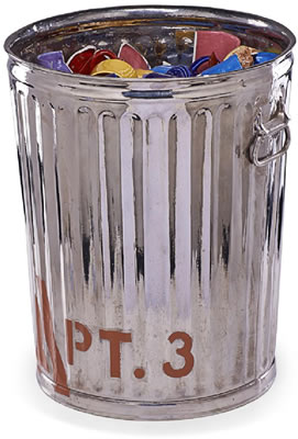 Large untitled trompe l'oeil sculpture (Trash Can with Apples and Broken Pottery), New York, 1979 by Victor Spinski - Auction record, sale price, and art valuation. Compare with similar artists and explore comparable artworks.