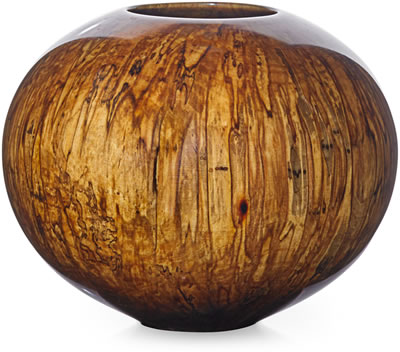 Spalted Red Maple vessel, Atlanta, GA