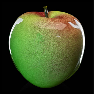 Large sculpture, "Green Apple" by Flora C Mace & Joey Kirkpatrick - Auction record, sale price, and art valuation. Compare with similar artists and explore comparable artworks.