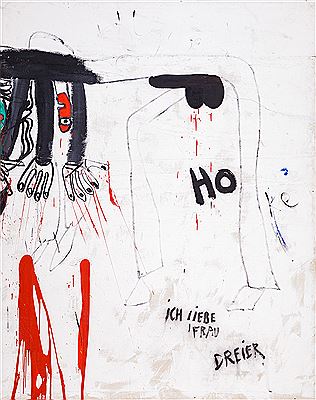 ICH LIEBE FRAU DREIER (Diptychon) by Giselbert Hoke - Auction record, sale price, and art valuation. Compare with similar artists and explore comparable artworks.