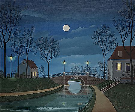Clair de lune sur un canal, 1972