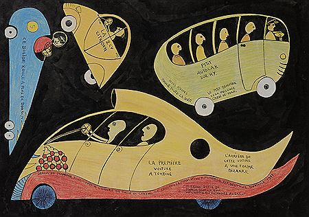 Le Circulation automobile est devenue difficile, 1977