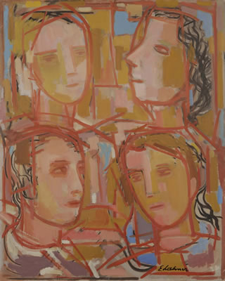 Quatre portraits by Emile Lahner - Auction record, sale price, and art valuation. Compare with similar artists and explore comparable artworks.