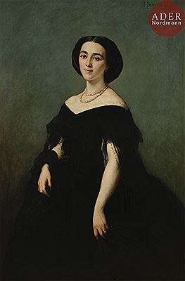 Portrait of Olga Pitray Segur, 1859