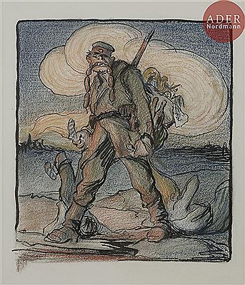 LE SOLDAT DU KAISER by Lucien Marie François Metivet - Auction record, sale price, and art valuation. Compare with similar artists and explore comparable artworks.
