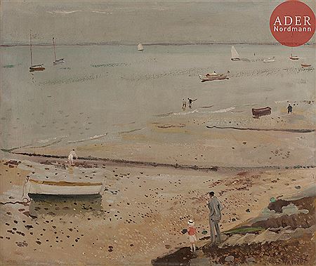 Bassin d'Arcachon, marée basse