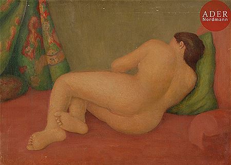 Nu couché de dos