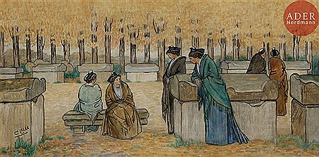 Sample artwork by Leopold Lelee (1872 - 1947), known for painting - View similar artists and auction records