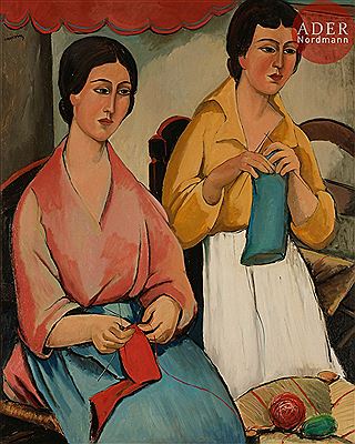 Les Tricoteuses by Pedro Pierre Creixams - Auction record, sale price, and art valuation. Compare with similar artists and explore comparable artworks.