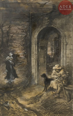 Le Pâtre (projet pour L’Ensorcelée de J. Barbey d’Aurevilly), vers 1877 by Felix-Hilaire Buhot - Auction record, sale price, and art valuation. Compare with similar artists and explore comparable artworks.