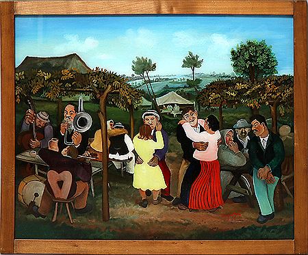 Sample artwork by Dragan Gazi (1930 - 1983), known for painting - View similar artists and auction records