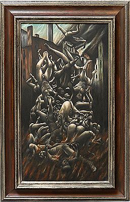Sturz in die flammende Hölle by Wolfgang Koch - Auction record, sale price, and art valuation. Compare with similar artists and explore comparable artworks.