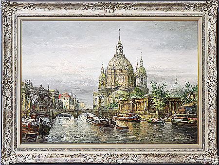 Berliner Dom mit Spree
