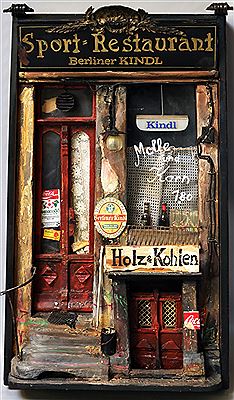 Hausfassade "Sport-Restaurant" by Jurgen Wolke - Auction record, sale price, and art valuation. Compare with similar artists and explore comparable artworks.