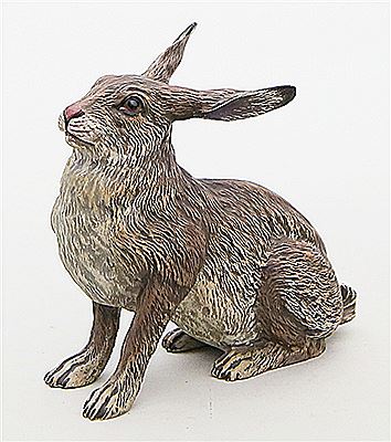 Sitzender Hase