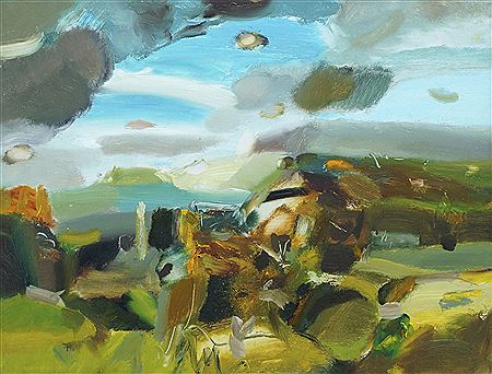 Collingham after the Rain by Derek Hyatt - Auction record, sale price, and art valuation. Compare with similar artists and explore comparable artworks.
