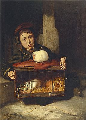 Sample artwork by Robert James (fl. 1841-1851), known for genre - View similar artists and auction records