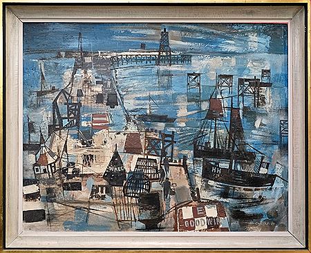 Fishing boats in the harbour