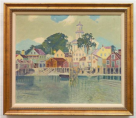 Harbor Scene by Ora Coltman - Auction record, sale price, and art valuation. Compare with similar artists and explore comparable artworks.
