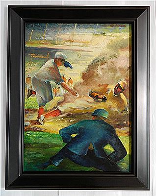 Sliding Into The Base by Norbert Lenz - Auction record, sale price, and art valuation. Compare with similar artists and explore comparable artworks.