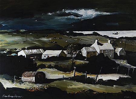 Sample artwork by John Knapp Fisher (1931 - 2015), known for painting - View similar artists and auction records