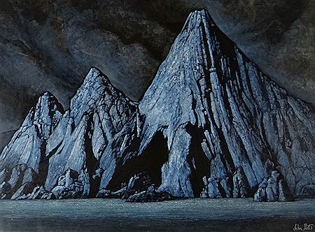 Three Cliffs, Gower by Moonlight