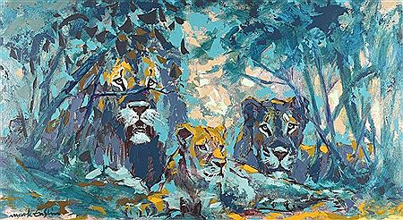 Lions Resting