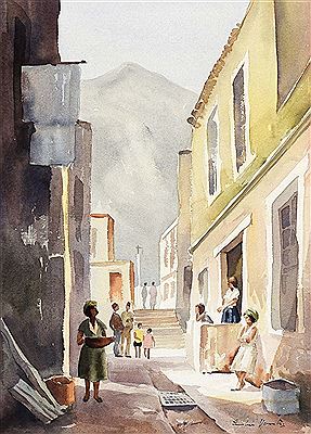 Bo-Kaap Street Scene