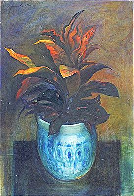 Croton Still Life