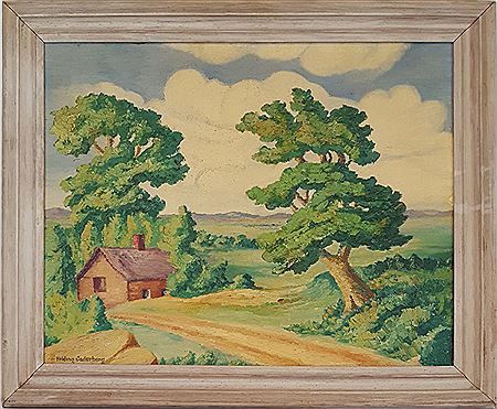 Cabin with Trees