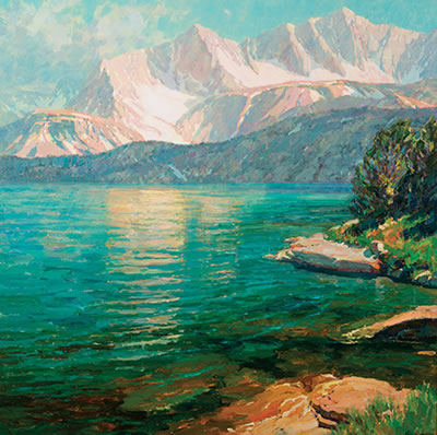 Mt. Goode Over Long Lake