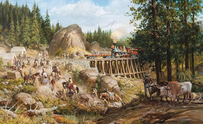 Ancient Right-of-Way by Russ Vickers - Auction record, sale price, and art valuation. Compare with similar artists and explore comparable artworks.