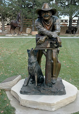 Waitin' for an Answer by George Wayne Lundeen - Auction record, sale price, and art valuation. Compare with similar artists and explore comparable artworks.