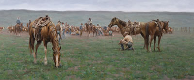 A Branding in the Sandhills