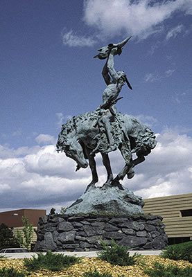 Sample artwork by Buck McCain (Born 1943), known for western genre, landscape, sculpture - View similar artists and auction records