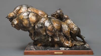 Stampede by Sherry Salari Sander - Auction record, sale price, and art valuation. Compare with similar artists and explore comparable artworks.