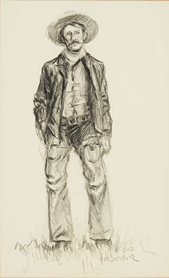 An Open Range Cowboy