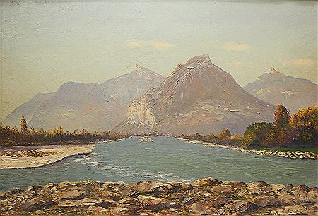 View of Nero from the banks of the Isère