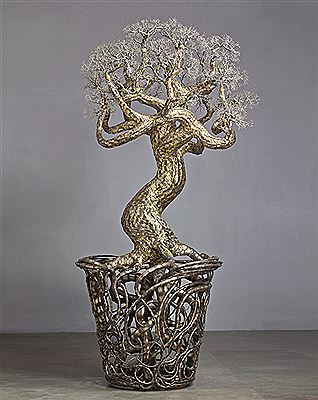 Sample artwork by Dhananjay Singh (Born 1977), known for sculpture, paintings - View similar artists and auction records