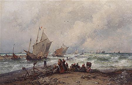 High tide at Gravlines