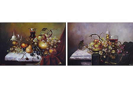 Sample artwork by Joszseph Furst (Born 1947), known for painting - View similar artists and auction records