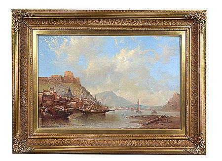 Sample artwork by Clifford Montague (1845 - 1901), known for painting, landscape, seascape - View similar artists and auction records